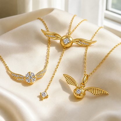 Golden Snitch Necklace